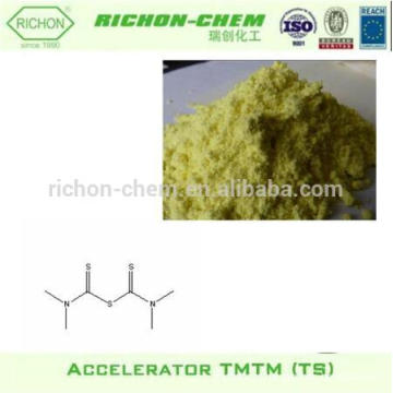 Acelerador de Monossulfeto de Tetrametil Thiuram TMTM / TS para Borracha Industrial